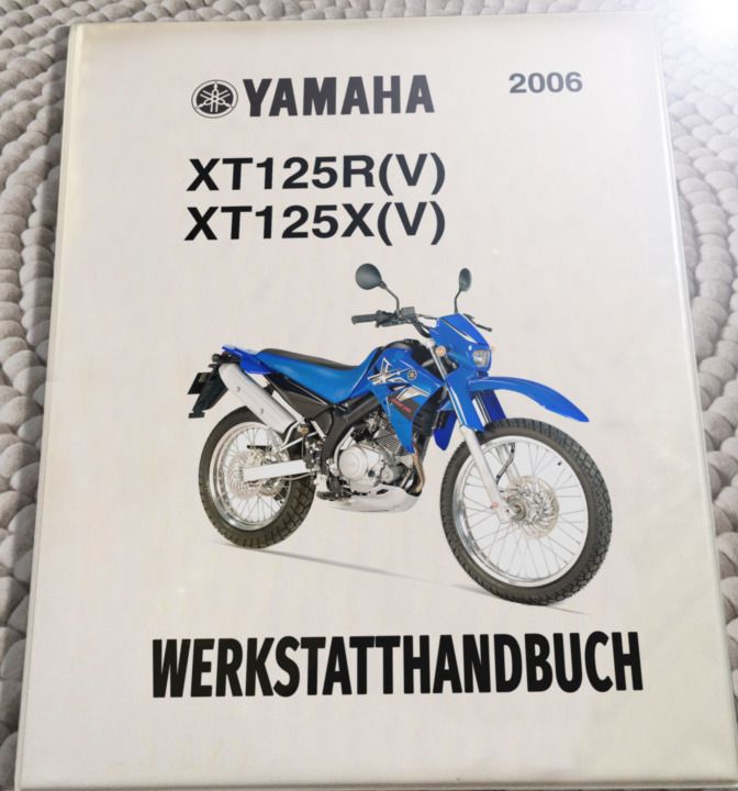Yamaha XT125 (R/V) Werkstatthandbuch, Reparaturanleitung XT 125 in Kirchardt