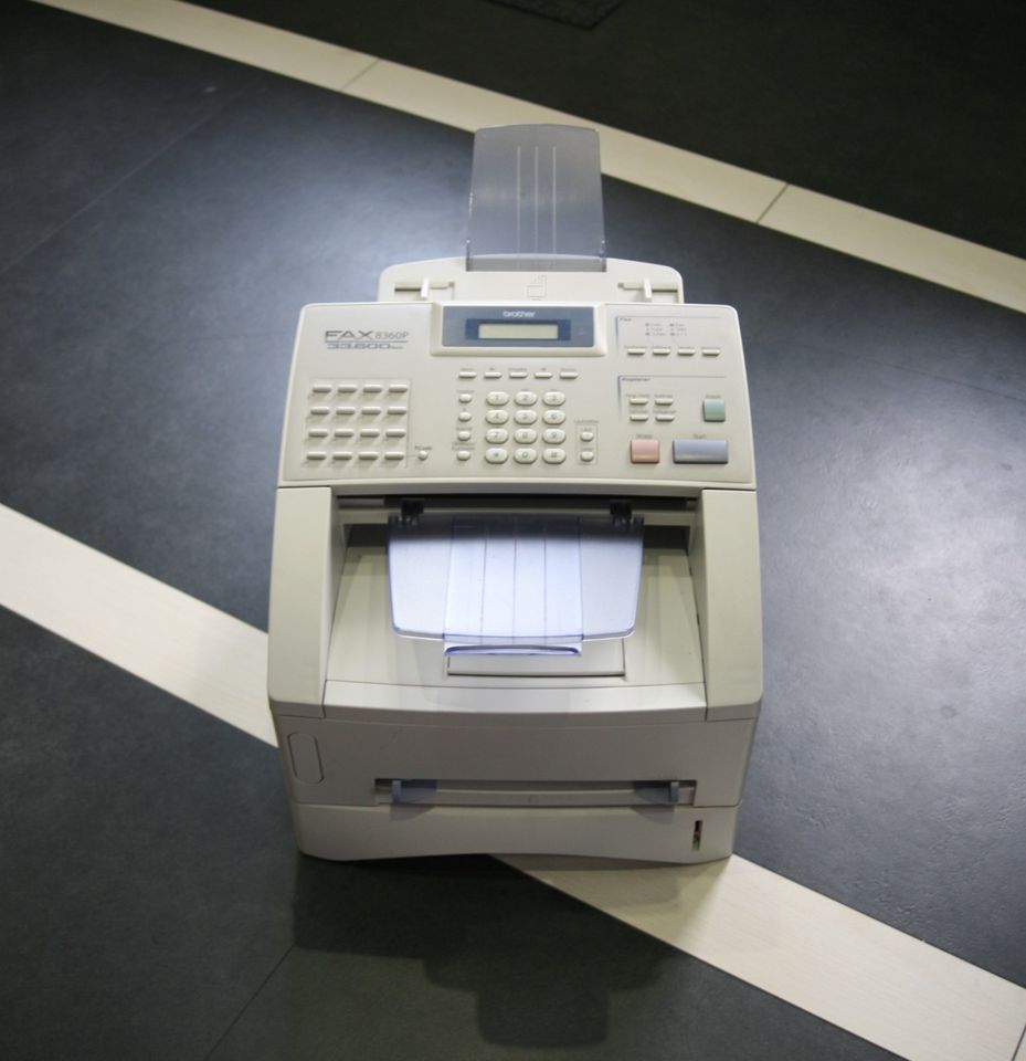 Brother FAX-8360P Faxgerät mit Bedienungsanleitung Kopierer in Asperg