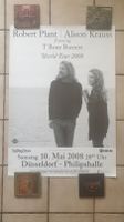 ROBERT PLANT / ALISON KRAUSS - Raising Sands - Tourposter 2008 Duisburg - Rumeln-Kaldenhausen Vorschau