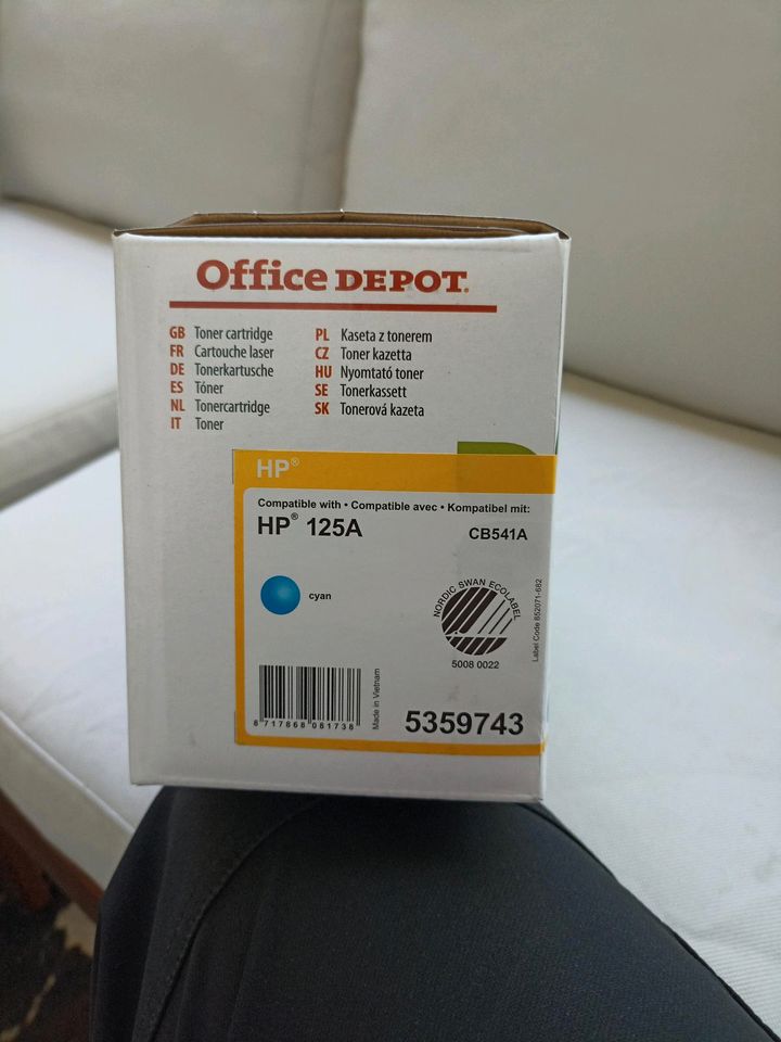 Office Depot Tonerkartusche für HP 125A -BB541A 5359743 Cyan in Köln