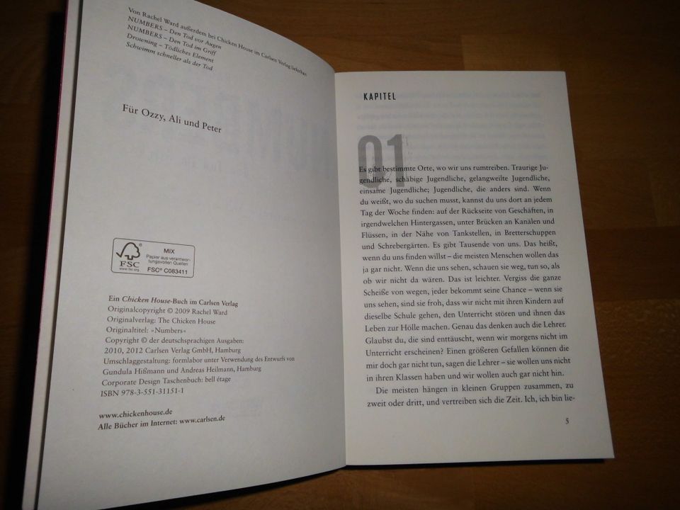 Taschenbuch: Numbers - Den Tod im Blick ab 14 J. in Bielefeld