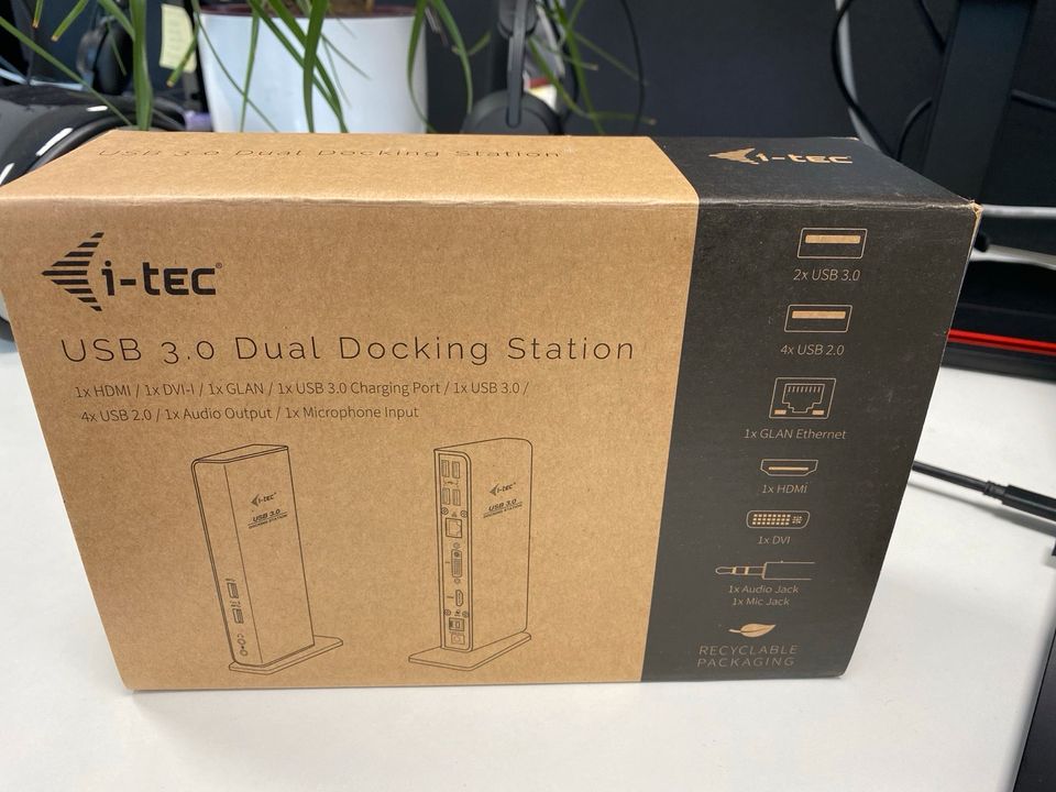 i-tec USB 3.0 Dual Docking Station in Haan