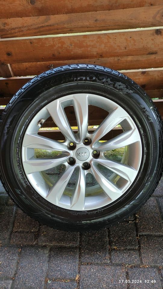 18 Zoll Alufelgen Kia OEM Sorento 5x114.3 Winterreifen in Ibbenbüren