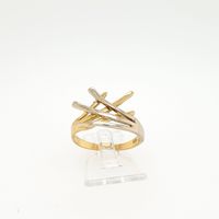 Ausgefallener Design Ring Gelbgold Weißgold 750/18kt Unisex Schleswig-Holstein - Flensburg Vorschau