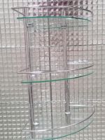 Hochwertig elegant 3 fach Glasregal Ablage Badezimmer Silber wand Nordrhein-Westfalen - Nieheim Vorschau