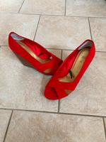 H&M Pumps Gr.38 rot high heels hohe Absatzschuhe Schuhe Top Thüringen - Weida Vorschau