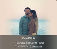 2 Tickets Ocie Elliott Konzert München 28.5 München - Pasing-Obermenzing Vorschau