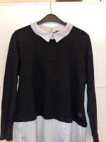 Pullover mit Bluse schwarz weiß Blisee Größe L Aiki Keylook Sachsen - Pirna Vorschau