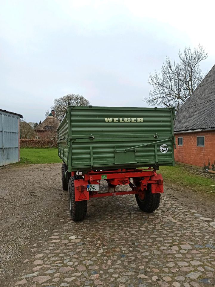 Welger 8 Tonnen 3- Seiten Kipper in Tröndel