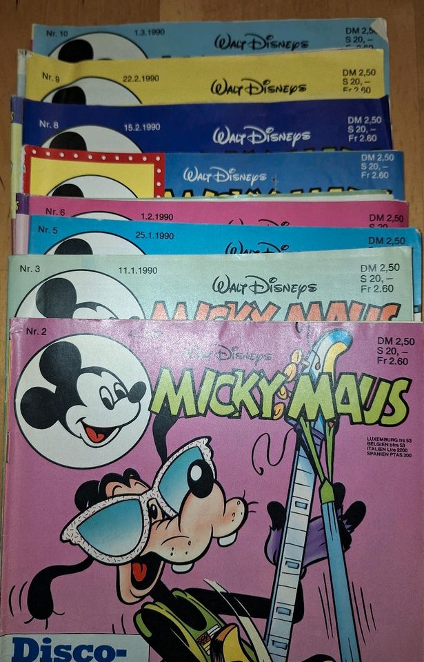 Micky Maus Comics,  Jahr 1990 in Berlin