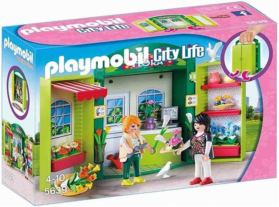 Playmobil 5639 City Life Mitnehm Blumenladen in Pfinztal