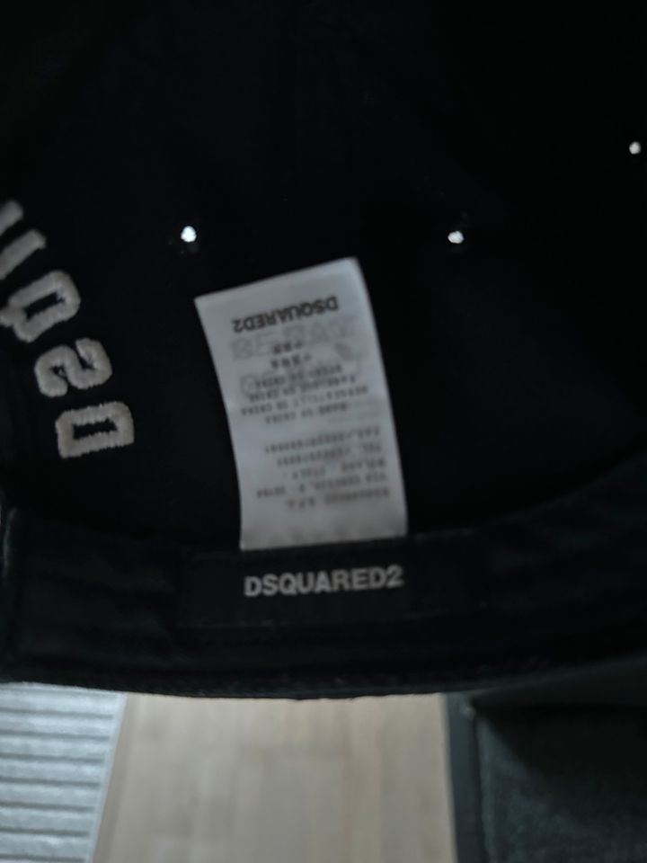 Dsquared2 Icon Cap Baseballkappe - Schwarz, Sehr guter Zustand in Ottobrunn