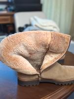 Shabbies Amsterdam Stiefel Stiefelette  Lammfell beige 45 Reiter München - Moosach Vorschau