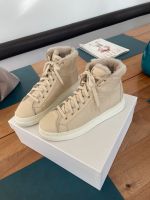 STOKTON High Top Sneakers in Ecru Gr. 39 Lammfell Fast NEU! Nordrhein-Westfalen - Langenfeld Vorschau