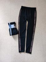 2 Damen Leggings elastischer Bund Gr. M L Neu schwarz mit Muster Bayern - Augsburg Vorschau