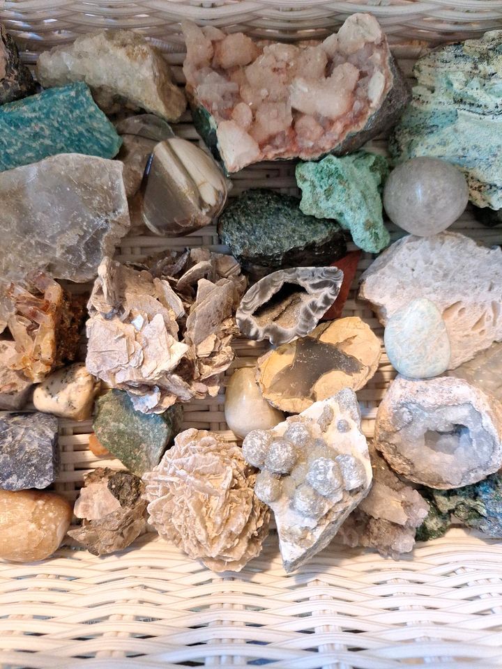 Schöne Mineraliensammlung in Pocking