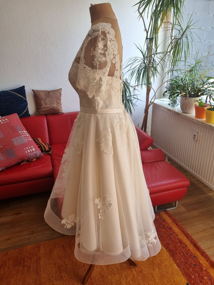 Brautkleid, creme, NEUE, Gr.38 in Hannover