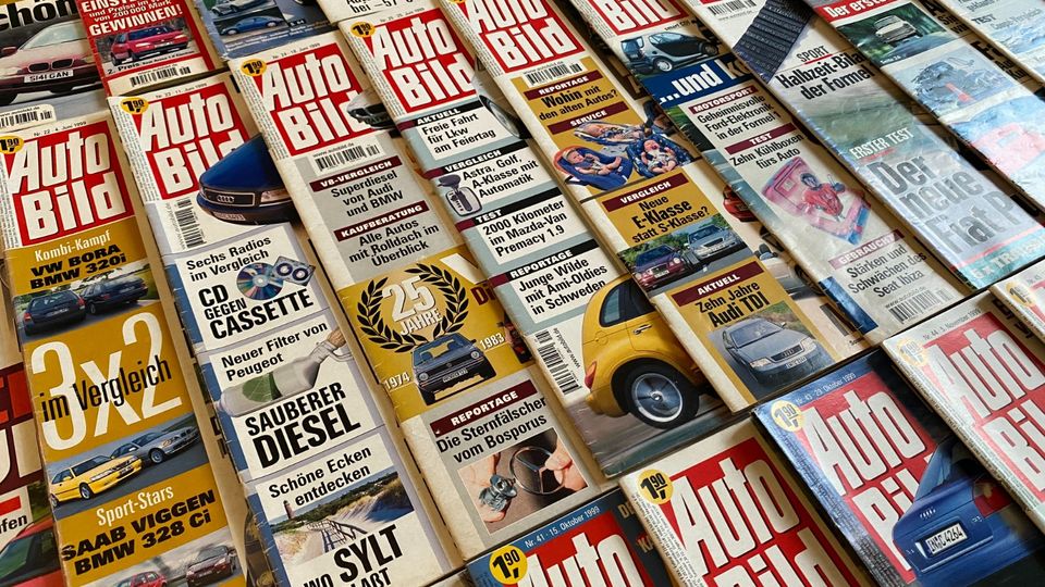 Rarität: Zeitschrift AutoBild Jahrgang 1999 komplett in Heeslingen