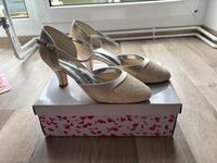 Brautschuhe ivory Größe 6 39/40 Brandenburg - Löwenberger Land Vorschau
