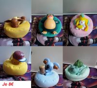 ⭐Pokemon Sleepy Figur - Relaxo - Jirachi - Pikachu - Bisasam⭐ Hessen - Hanau Vorschau