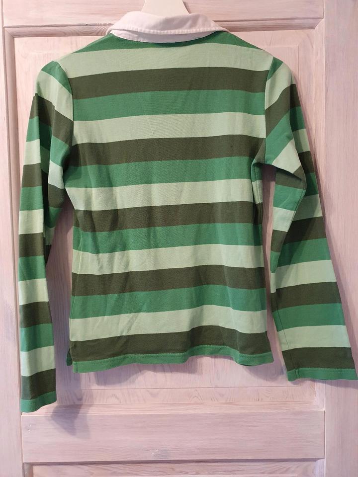 Neuwertiges gestreiftes Polo Longsleeve H&M L.O.G.G Gr.M in Schwedeneck