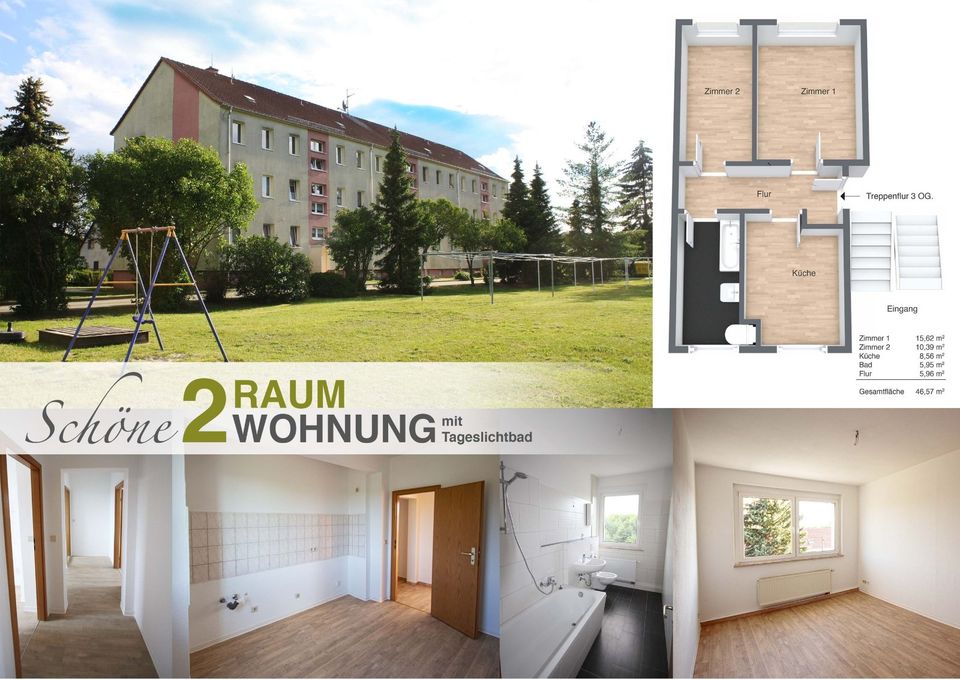 2-Raumwohnung in Lichterfeld in Finsterwalde