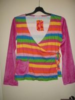 Agatha Ruiz de la Prada farbenfrohes Wickel Shirt Gr.36 neu Wuppertal - Barmen Vorschau