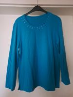 Damen Shirt mit langenamt gr 44 Farbe Türkis. Nordrhein-Westfalen - Lienen Vorschau