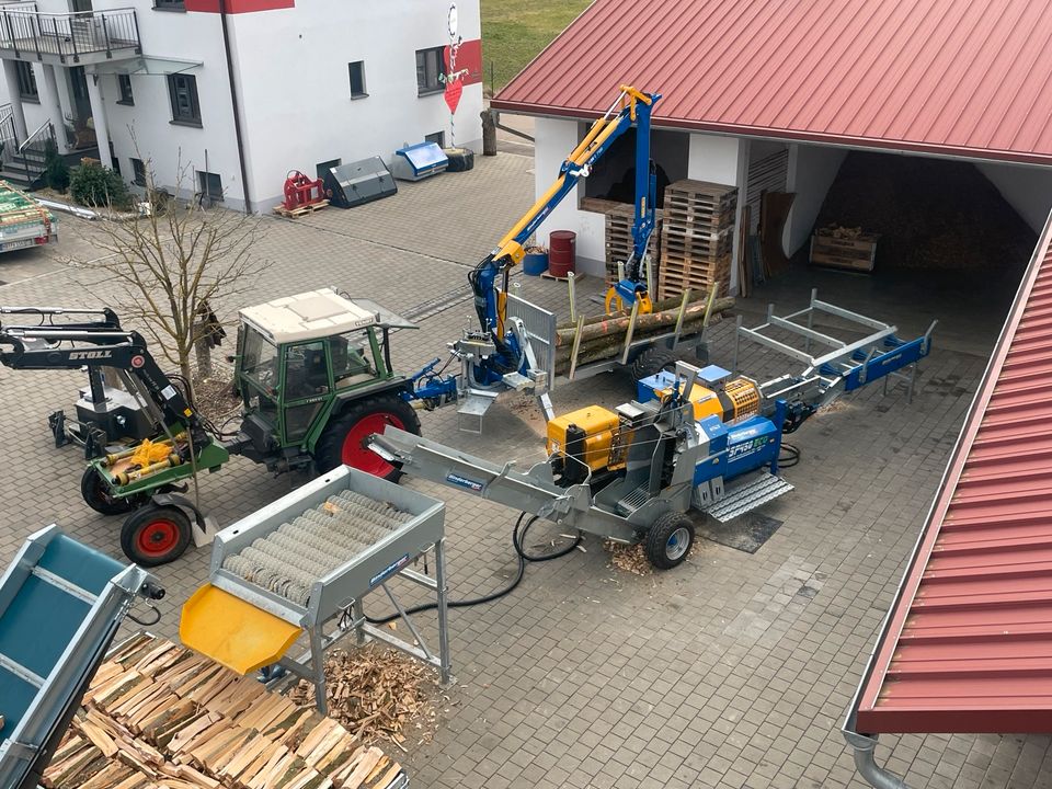 Binderberger SSP 450 Z automatic Sägespaltautomat Spalter Holz in Rennertshofen