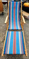 DDR Gartenliege Strandliege Sonnenliege mit Fußteil RETRO Mecklenburg-Vorpommern - Neubrandenburg Vorschau