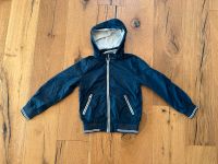 H&M dünne Jacke Gr. 128/134 dunkelblau mit Kapuze Brandenburg - Neuruppin Vorschau