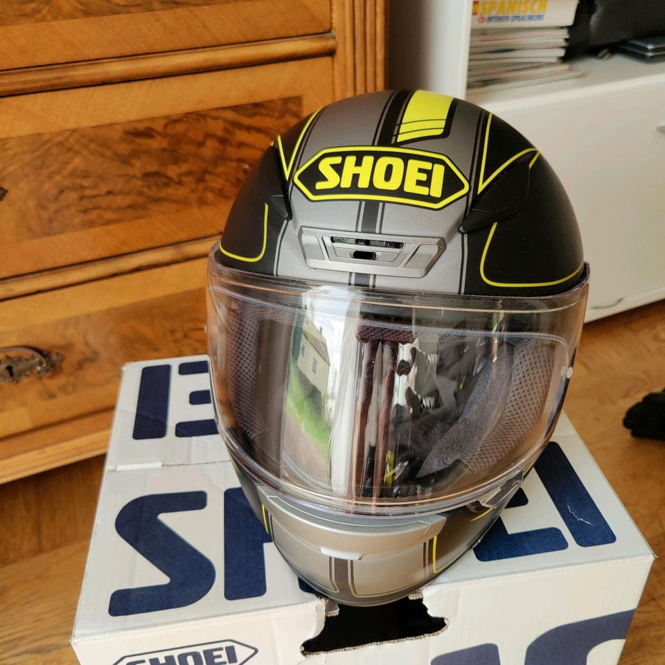 Shoei NXR Flagger TC 3 gelb Größe M (57-58cm) in Vaterstetten