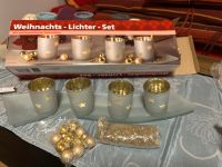 Weihnachts-Lichter-Set Deko weiß/gold Tischdeko Sachsen - Chemnitz Vorschau