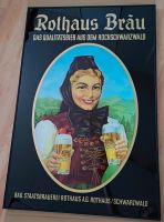 Brauerei Rothaus - eingerahmtes Reklameschild Baden-Württemberg - Freiburg im Breisgau Vorschau