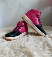 Nike Air Force One in schwarz/pink Damenschuh Gr. 38 1/2 Niedersachsen - Schortens Vorschau