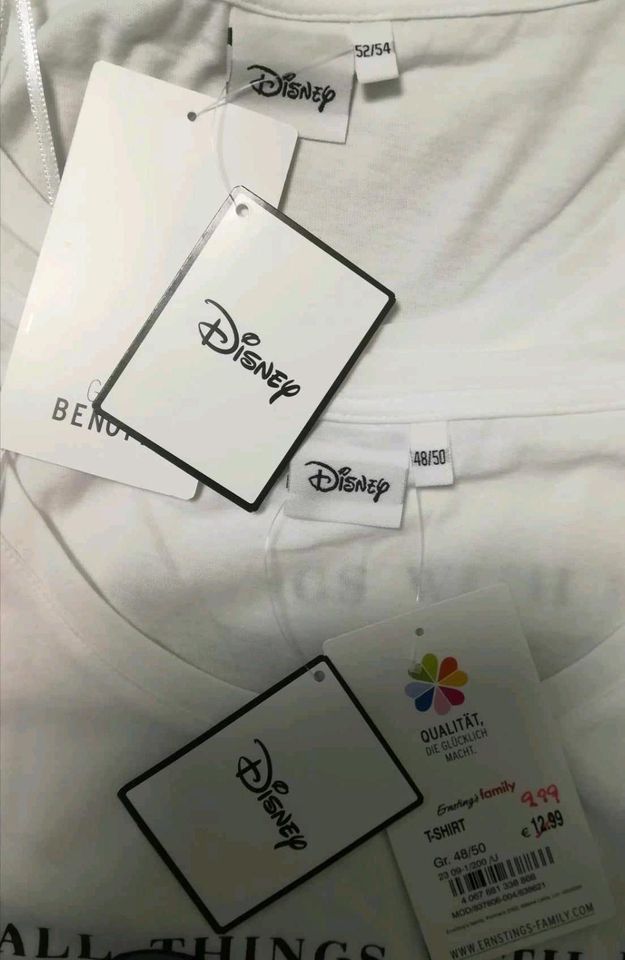Disney Shirt XXL, NEU, Gina Benotti T-Shirt Gr. Größe in Netzschkau