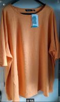 Ulla Popken Frühling Sommer Shirt helles orange Gr.  58 60 Rheinland-Pfalz - Rüdesheim Vorschau