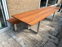 Gartentisch Bangkirai 180x90cm Outdoortisch Gartenmöbel Tisch Nordrhein-Westfalen - Herford Vorschau