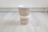 Mahlwerck Porzellan Camel Active Beige Coffee to go Becher Cup Niedersachsen - Drochtersen Vorschau