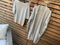 ESPRIT CARDIGAN PULLI STRICKMANTEL L BAUMWOLLE CREAM BLAU 38 40 Kreis Pinneberg - Quickborn Vorschau