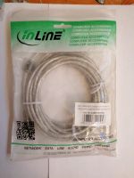 USB 2.0 Kabel, A an B, transparent, mit Ferritkern, 5m ➖Neu➖ Berlin - Tempelhof Vorschau