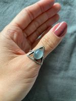 Silber Ring Moonstone Mondstein Dreieck Stuttgart - Möhringen Vorschau