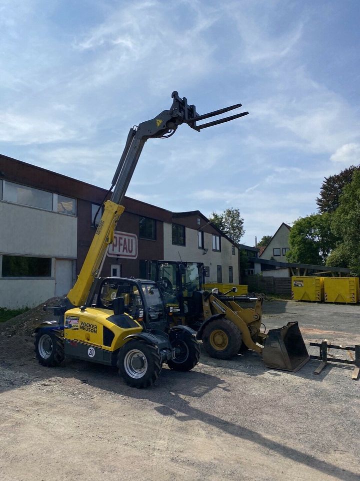 Teleskoplader Wacker Neuson TH522 mieten Radlader Vermietung in Springe