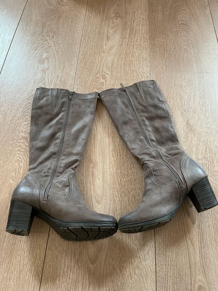 Jana Winterstiefel Stiefel leicht gefüttert Weite H mit Absatz in Langensendelbach