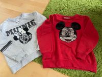 2 Disney Sweatshirts Pullover Gr. 122/128 H&M, C&A MINNI MAUS Bayern - Oberasbach Vorschau