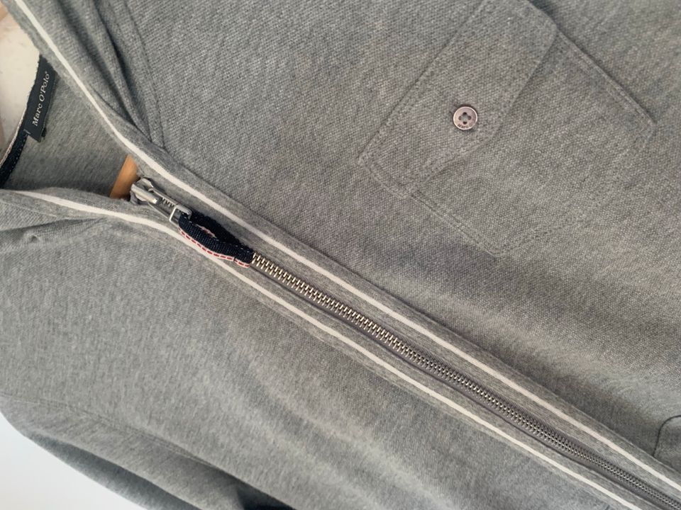 Marc O‘Polo Sweatjacke grau Größe 38 in Waldbronn