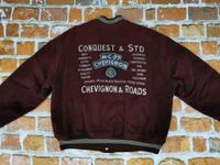 CHEVIGNON VINTAGE COLLEGEJACKE – CONQUEST & STD BORDEAUX ROT Berlin - Hellersdorf Vorschau