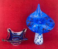 Glasvase Glasschale Vintage DDR Kristall Vase Deko alt Thüringen - Mihla Vorschau