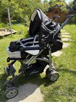 Kinderwagen Hartan IX1 mit Babytragetasche und Unterlage Nordrhein-Westfalen - Rheine Vorschau
