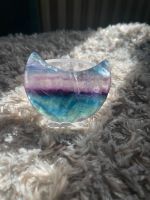 Blue Fluorite moon / Blauer Fluorit Mond / Moon Carving Kiel - Gaarden Vorschau